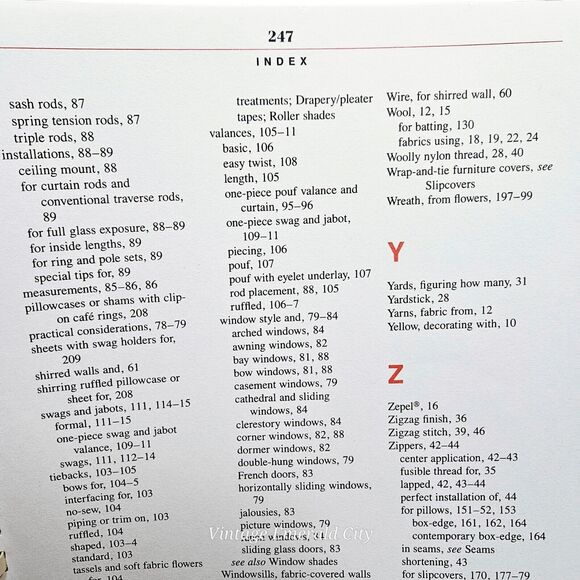 Vtg Simplicity's Simply the Best Home Decorating Book Spiral Bound 247 PB/ 1993 - Picture 9 of 11